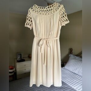 Miss Sixty Retro Ivory Dress